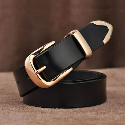 Noir / 110cm Ceinture Cuir Femme Ma boutique