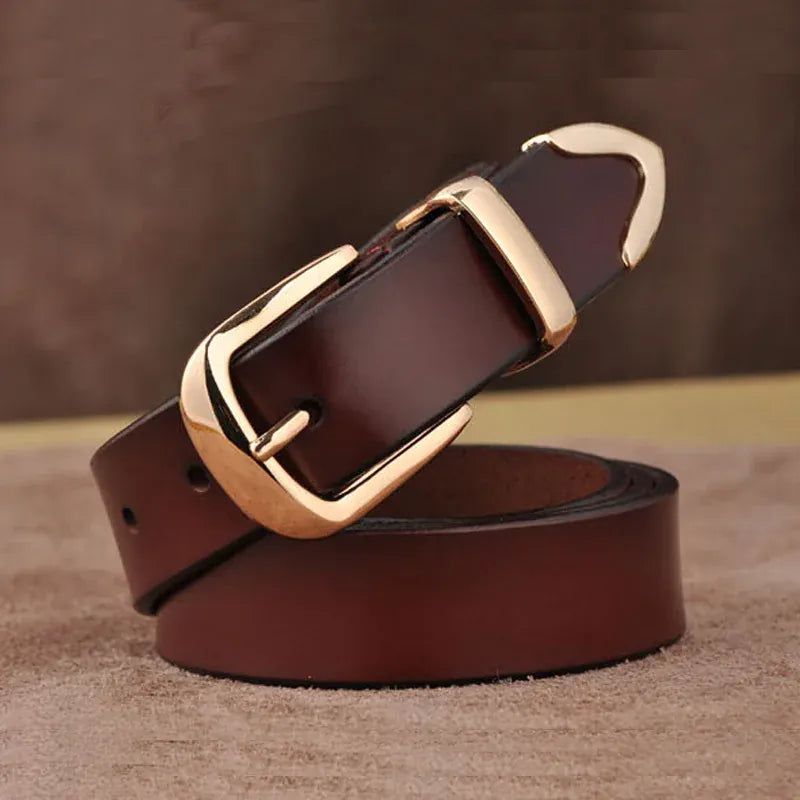 Cafe / 105cm Ceinture Cuir Femme Ma boutique