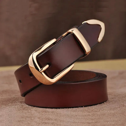 Cafe / 105cm Ceinture Cuir Femme Ma boutique