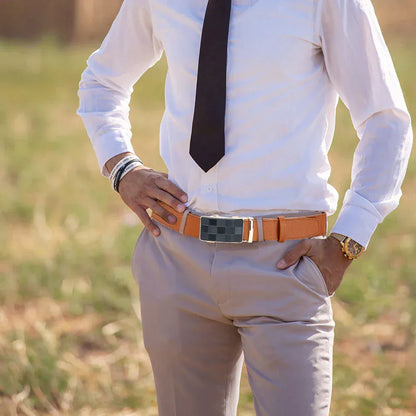 Ceinture Cuir Grainé Homme Ma boutique