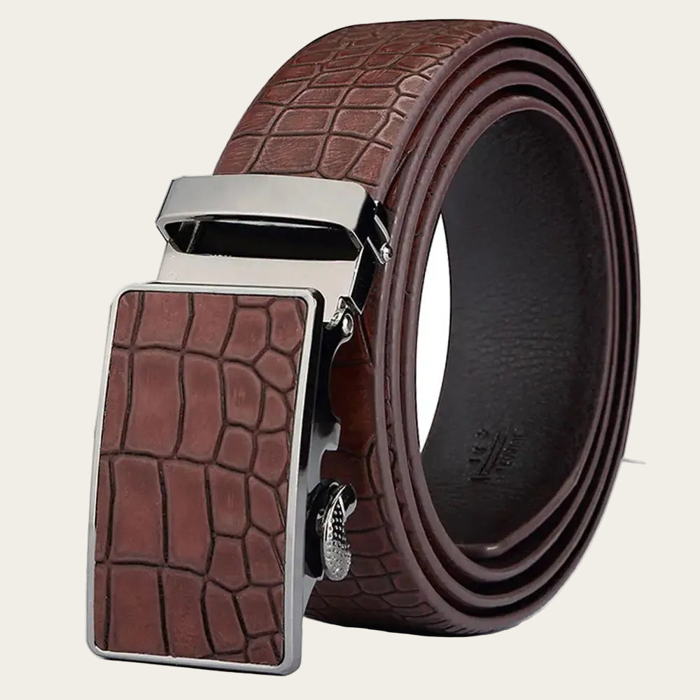 Marron / 110cm Ceinture Cuir Homme Ajustable pour taille sur mesure Ma boutique