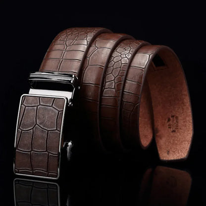 Ceinture Cuir Homme Ajustable pour taille sur mesure Ma boutique