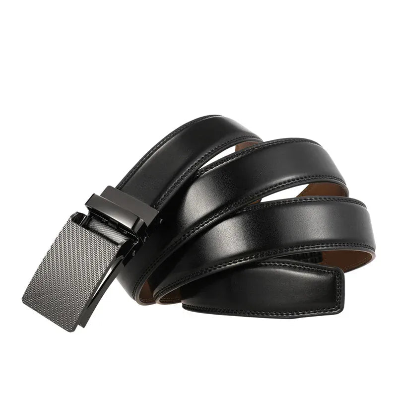 Ceinture cuir homme automatique sans trous premium Ma boutique