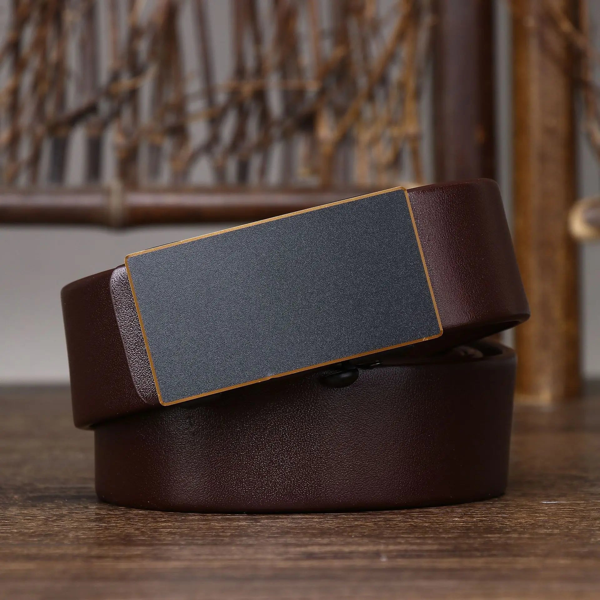 Ceinture Cuir Homme Look Urbain Moderne