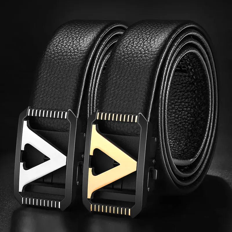 Ceinture cuir homme luxe style italien - Lette V Ma boutique