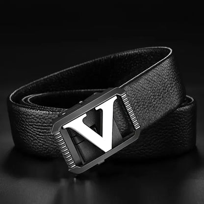 Ceinture cuir homme luxe style italien - Lette V Ma boutique