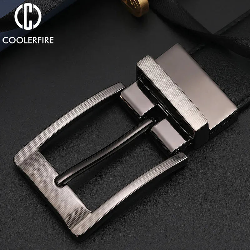 Ceinture Cuir Homme Noir et Marron Ma boutique