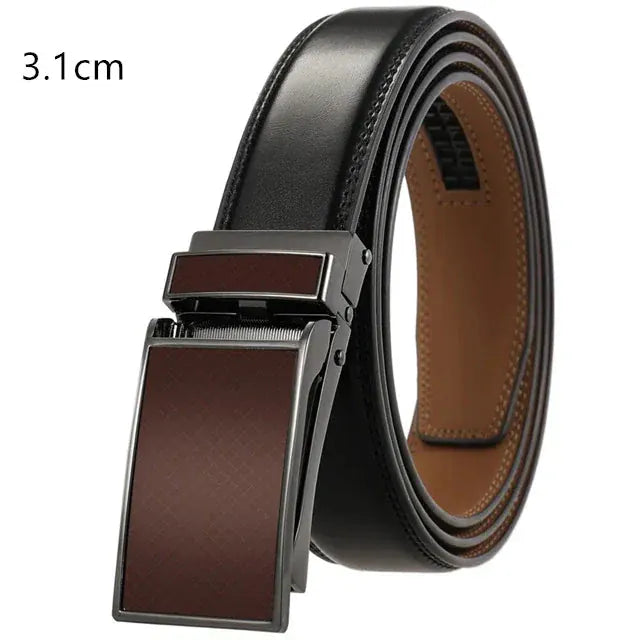 Noir 1 / 130cm ceinture cuir homme pour bureau Ma boutique