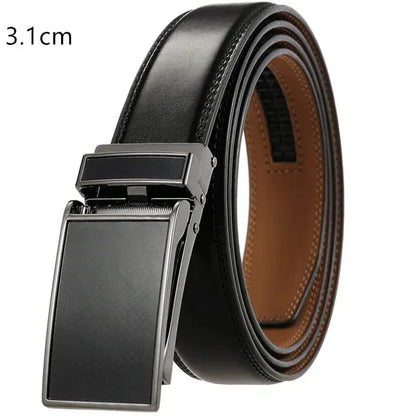 Noir 2 / 130cm ceinture cuir homme pour bureau Ma boutique