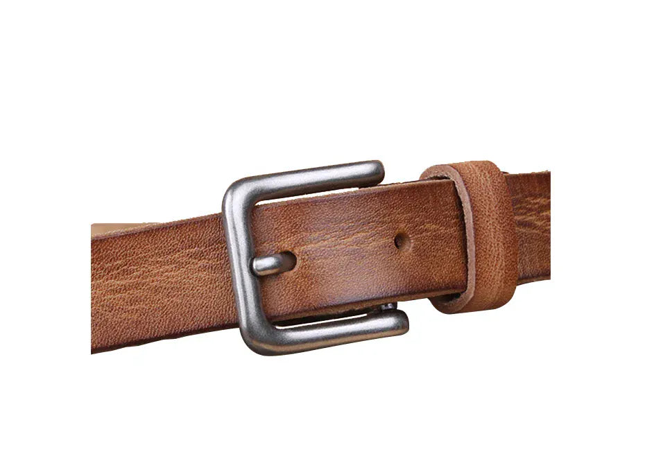 Ceinture Cuir Homme Style Rétro Années 70 Ma boutique
