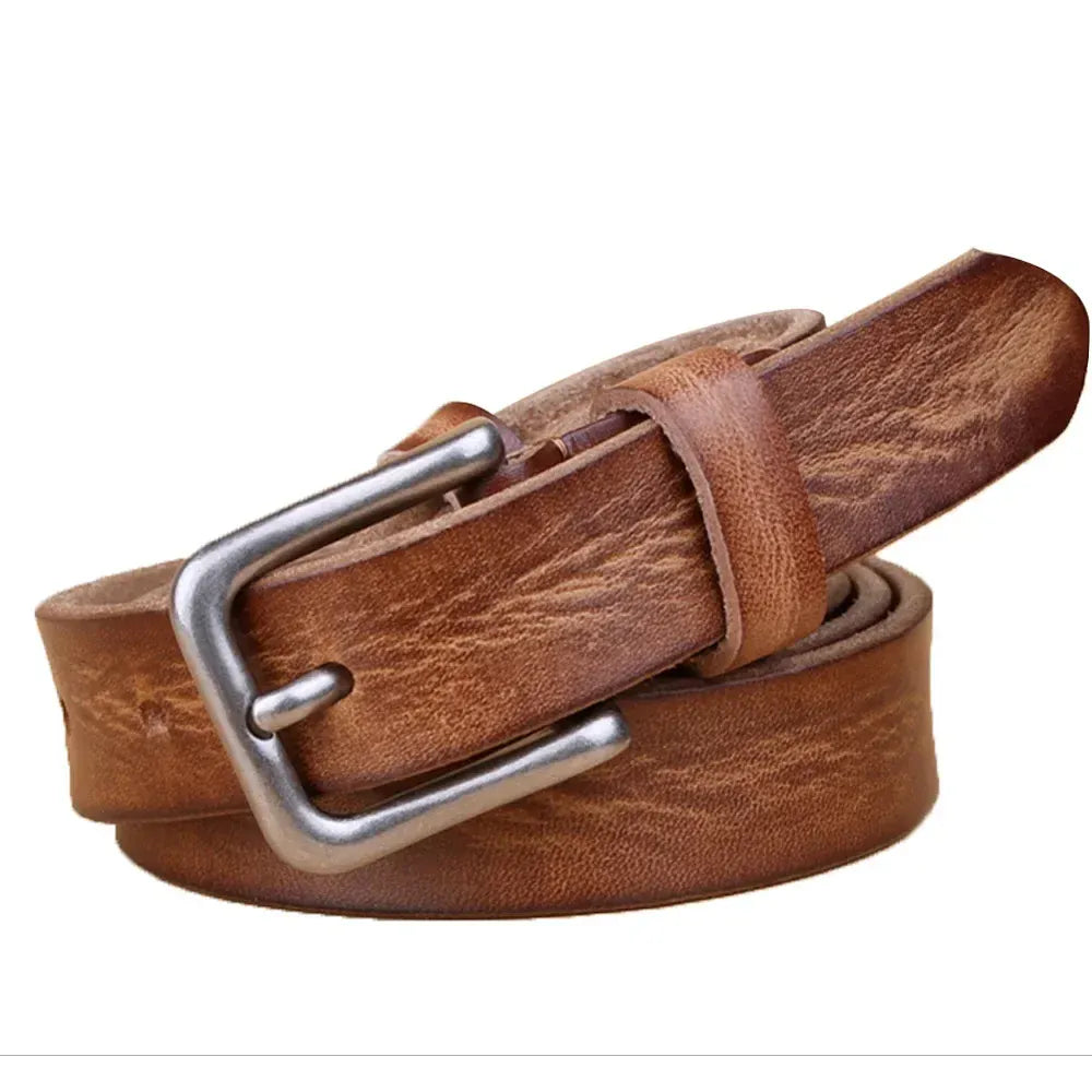 Camel / 115cm Ceinture Cuir Homme Style Rétro Années 70 Ma boutique