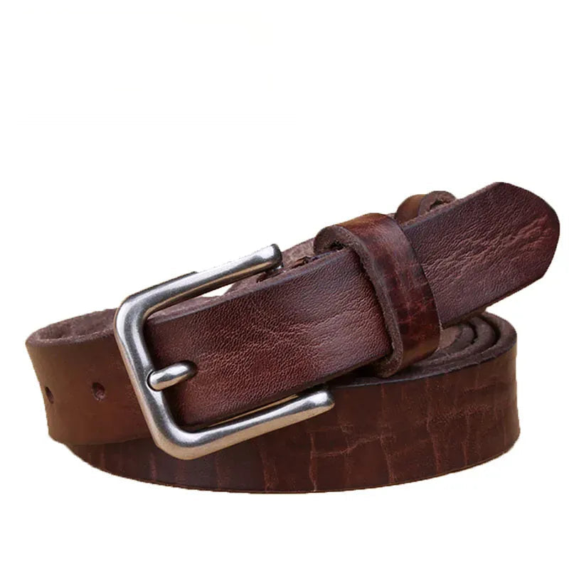 Brun foncé / 115cm Ceinture Cuir Homme Style Rétro Années 70 Ma boutique