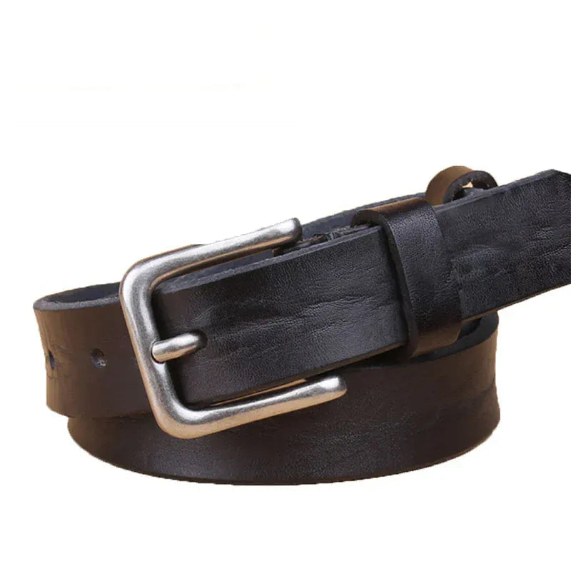 Noir / 110cm Ceinture Cuir Homme Style Rétro Années 70 Ma boutique