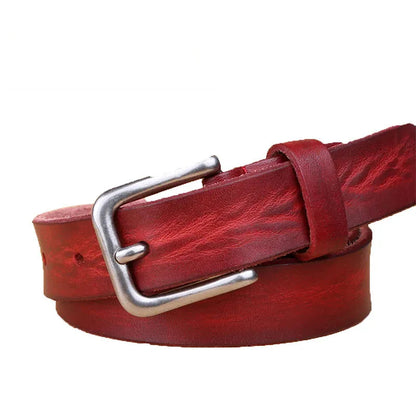 Rouge / 105cm Ceinture Cuir Homme Style Rétro Années 70 Ma boutique