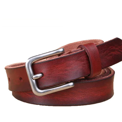 Rouge Brun / 100cm Ceinture Cuir Homme Style Rétro Années 70 Ma boutique