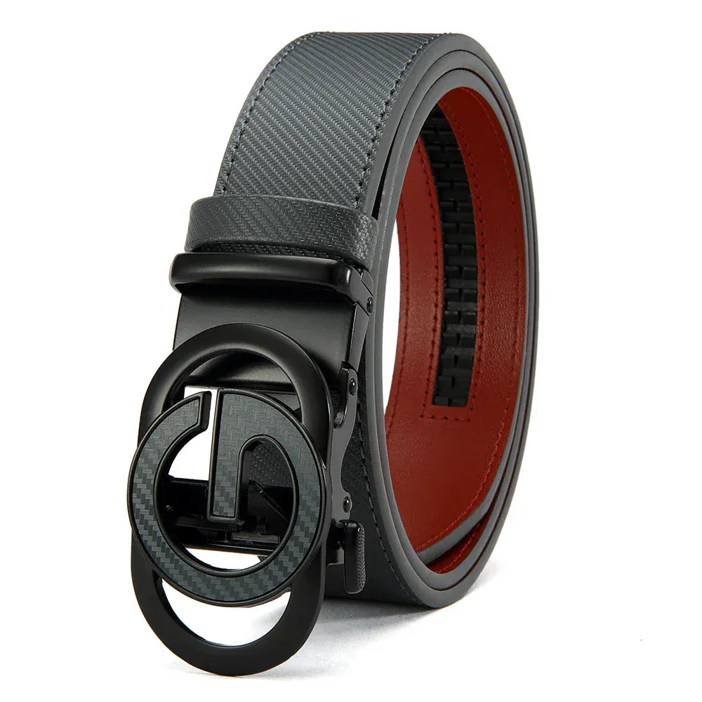 Gris / 125cm Ceinture cuir pour Golfeur Elégant sur le Green Ma boutique