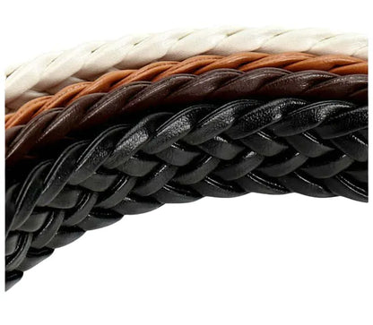 Ceinture cuir tressée femme CeinturesCuir