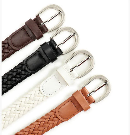 Ceinture cuir tressée femme CeinturesCuir