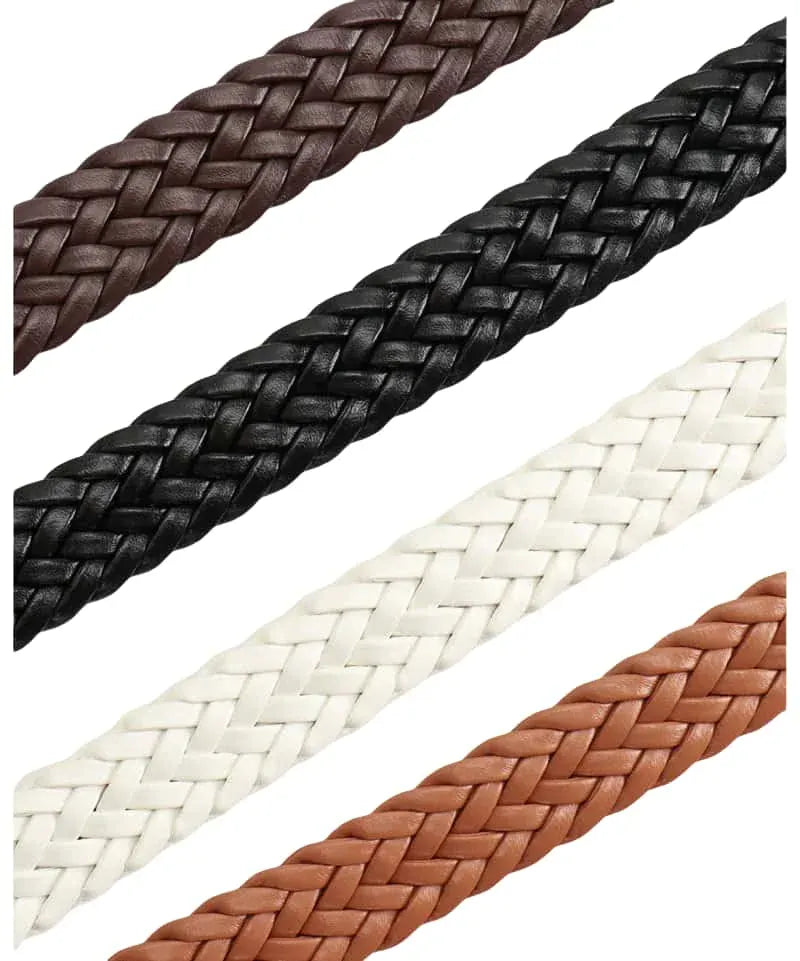 Ceinture cuir tressée femme CeinturesCuir