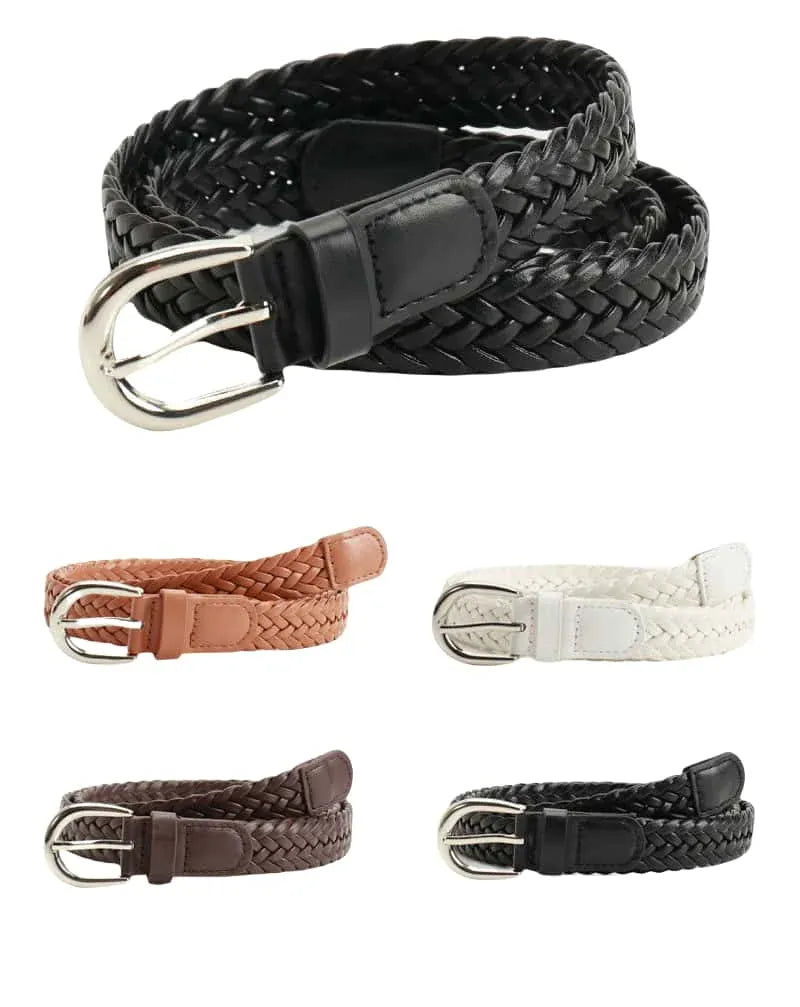 Ceinture cuir tressée femme CeinturesCuir