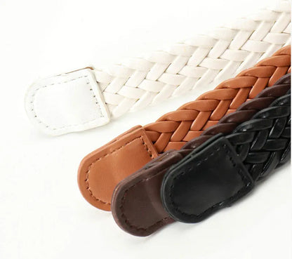 Ceinture cuir tressée femme CeinturesCuir
