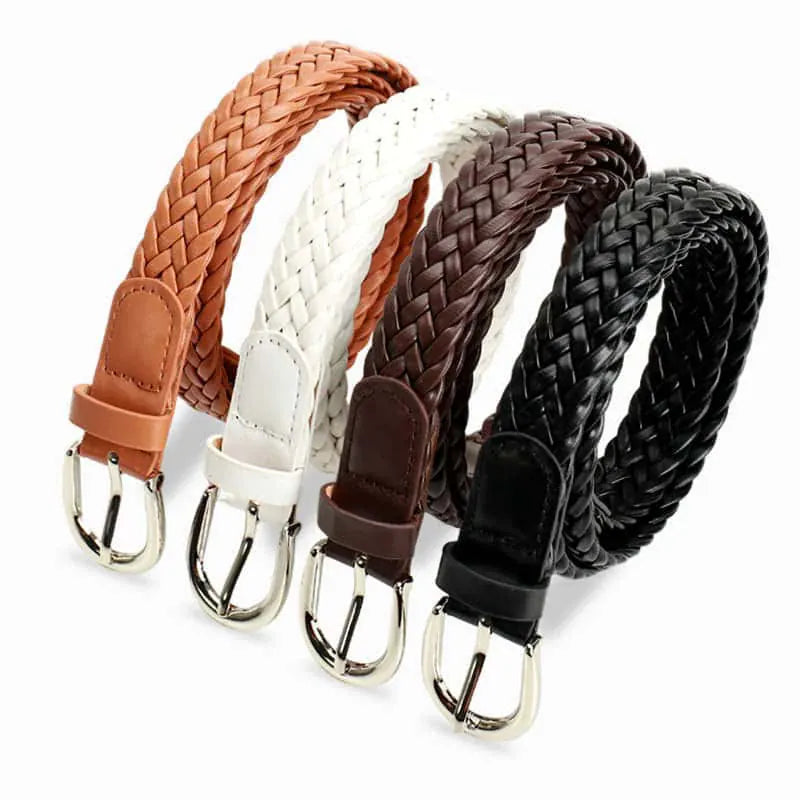 Ceinture cuir tressée femme CeinturesCuir