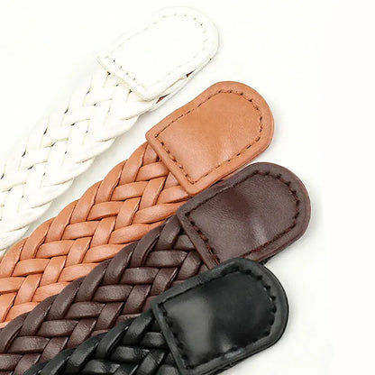 Ceinture cuir tressée femme CeinturesCuir