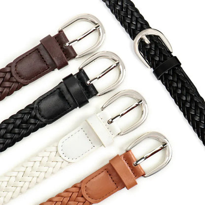 Ceinture cuir tressée femme CeinturesCuir