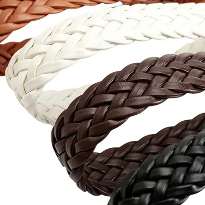 Ceinture cuir tressée femme CeinturesCuir