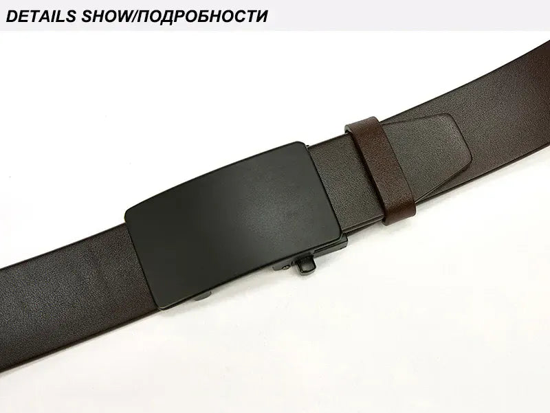 Ceinture Cuir Vachette Noir Homme Résistant Ma boutique