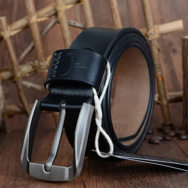 Noir / 105CM ceinture cuir vieilli homme Ma boutique