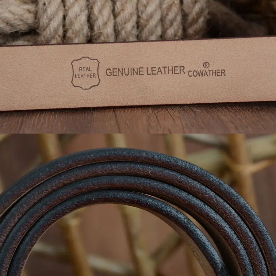 ceinture cuir vieilli homme Ma boutique