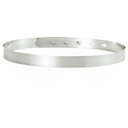 Silver-2.0cm / 76cm Ceinture dorée femme CeinturesCuir
