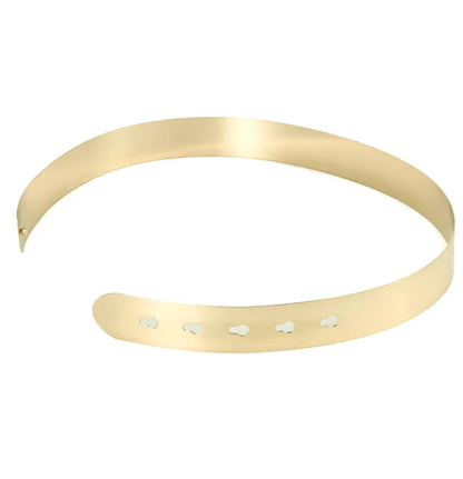 Ceinture dorée femme CeinturesCuir