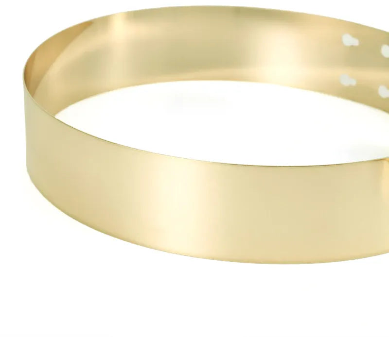 Ceinture dorée femme CeinturesCuir