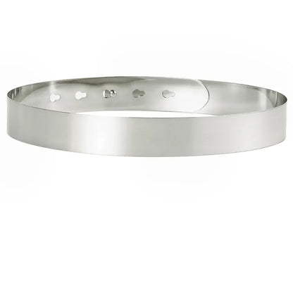 Silver-3.0cm / 92cm Ceinture dorée femme CeinturesCuir