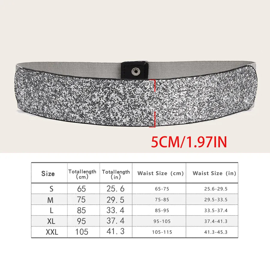 Silver / S Ceinture dorée pour robe CeinturesCuir