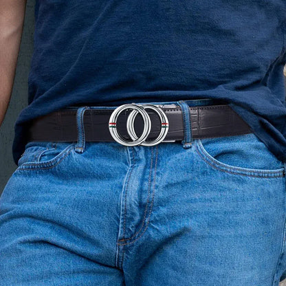 Ceinture Double Tour Cuir Homme Ma boutique