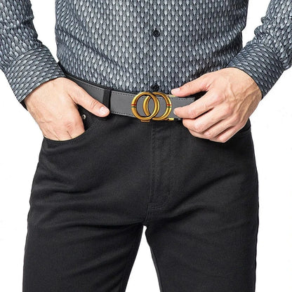 Ceinture Double Tour Cuir Homme Ma boutique