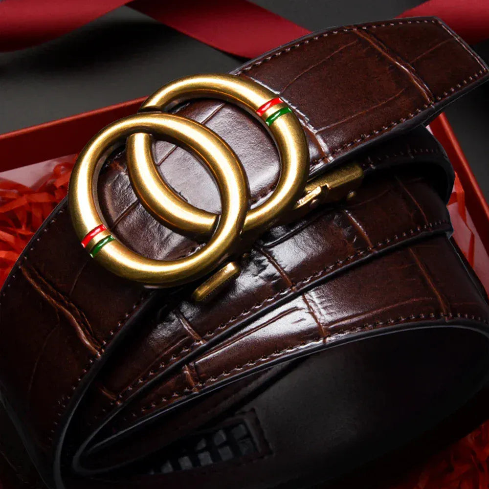 Ceinture Double Tour Cuir Homme Ma boutique