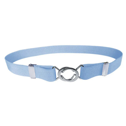 LIGHT BLUE Ceinture élastique femme pour robe CeinturesCuir