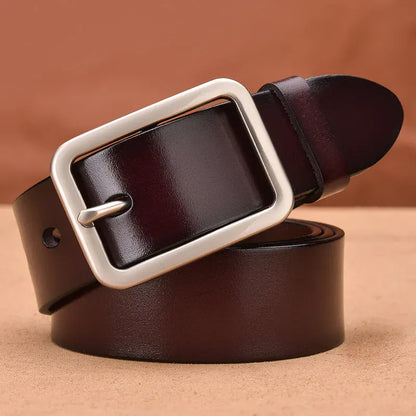 Brown / 115cm Ceinture en cuir camel femme CeinturesCuir