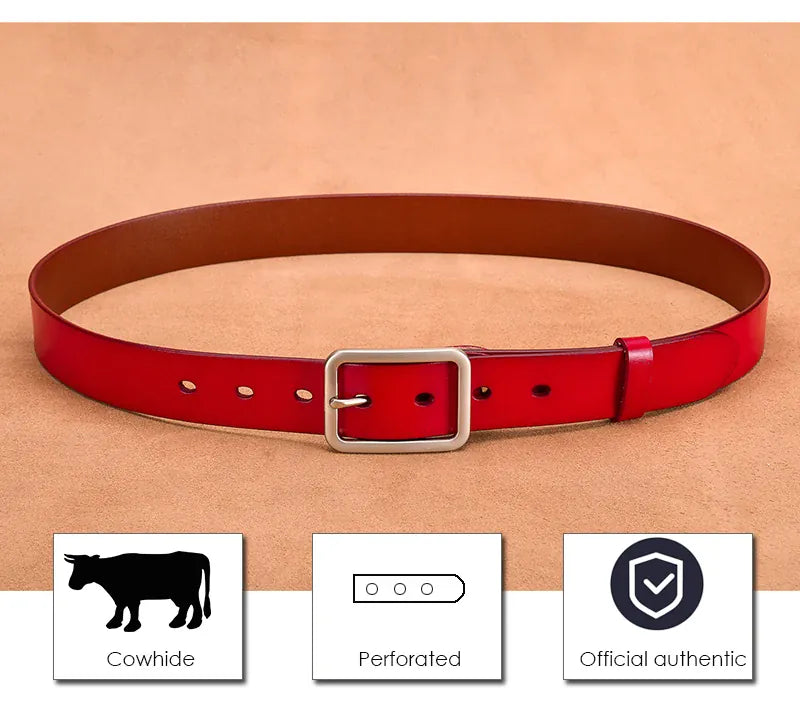 Ceinture en cuir camel femme CeinturesCuir