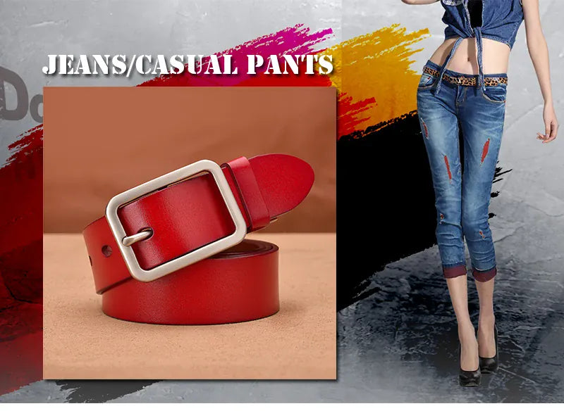 Ceinture en cuir camel femme CeinturesCuir
