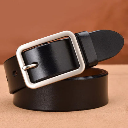 Black / 110cm Ceinture en cuir camel femme CeinturesCuir