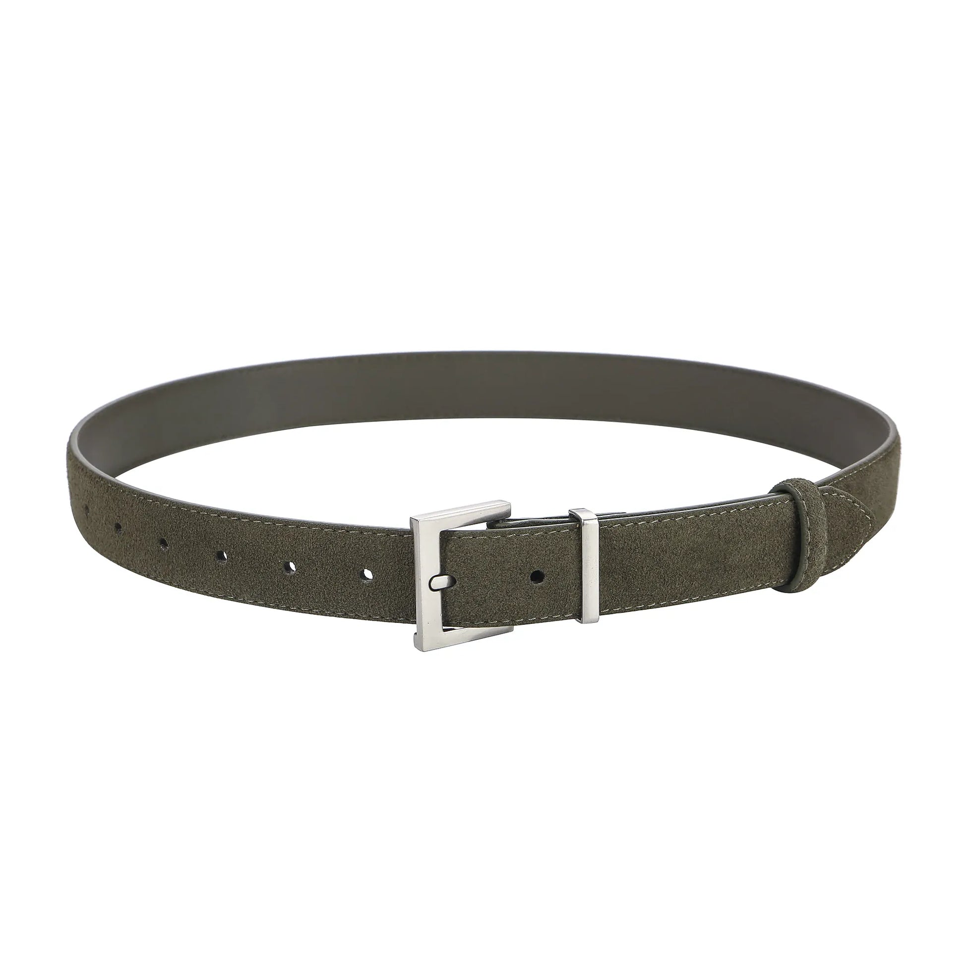 green E / 100cm / China Mainland Ceinture en cuir noir femme CeinturesCuir