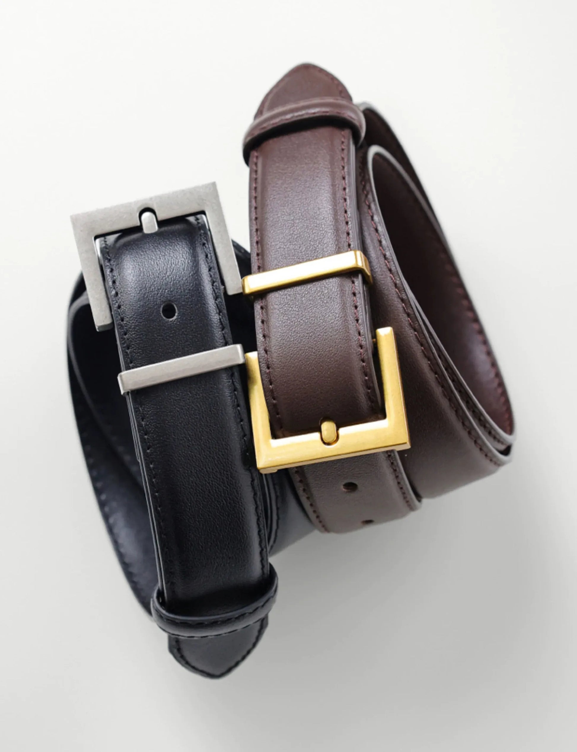 Ceinture en cuir noir femme CeinturesCuir