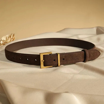 coffee B / 100cm / China Mainland Ceinture en cuir noir femme CeinturesCuir
