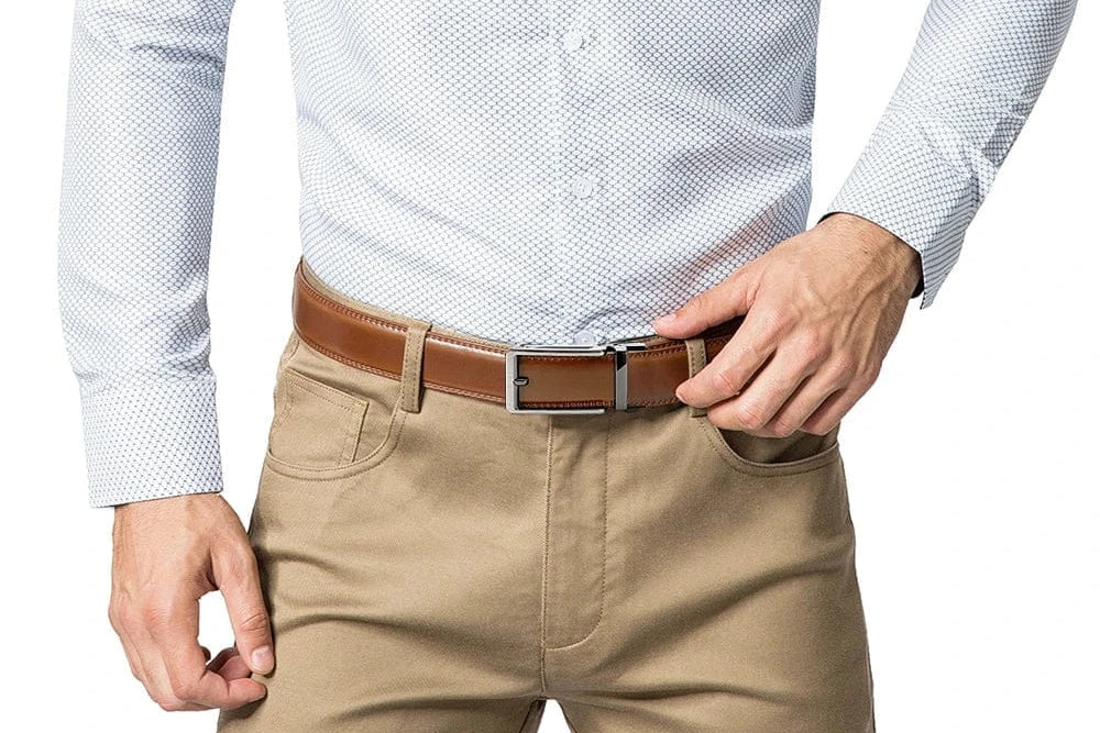 Ceinture en cuir véritable homme pour jean Ma boutique
