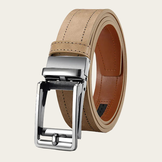 Beige / 105cm Ceinture en cuir véritable pour costume de mariage homme Ma boutique